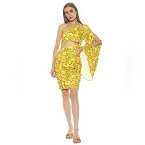 NWT | Alexia Admore Reese One Shoulder Cutout Dress |‎ Size Medium